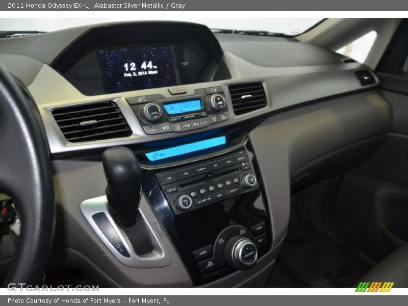 Alabaster Silver Metallic / Gray 2011 Honda Odyssey EX-L