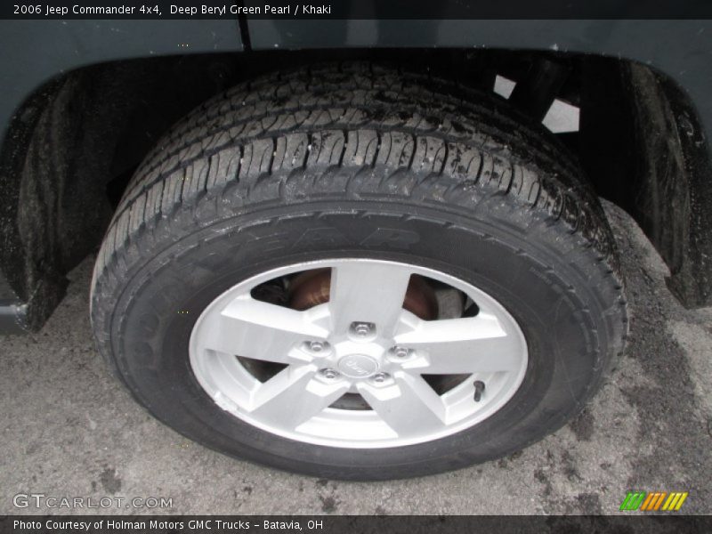 Deep Beryl Green Pearl / Khaki 2006 Jeep Commander 4x4