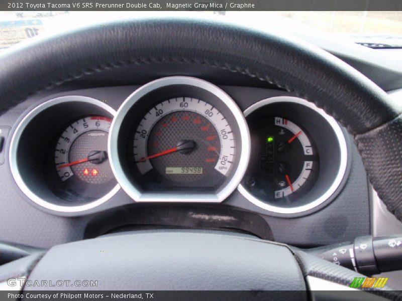 Magnetic Gray Mica / Graphite 2012 Toyota Tacoma V6 SR5 Prerunner Double Cab