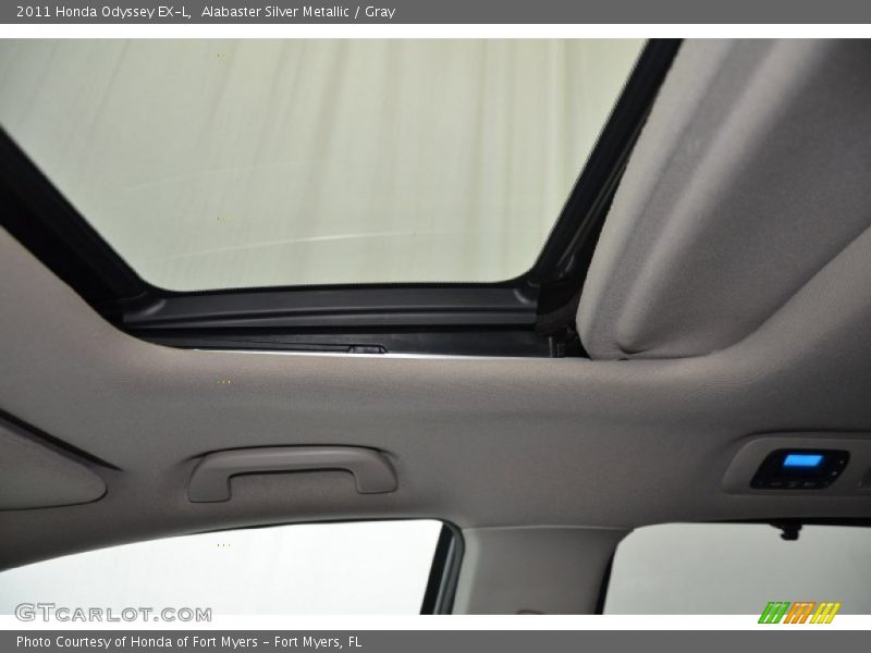 Alabaster Silver Metallic / Gray 2011 Honda Odyssey EX-L