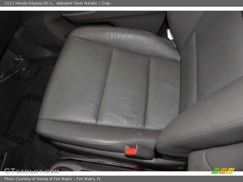 Alabaster Silver Metallic / Gray 2011 Honda Odyssey EX-L