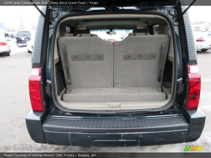 Deep Beryl Green Pearl / Khaki 2006 Jeep Commander 4x4