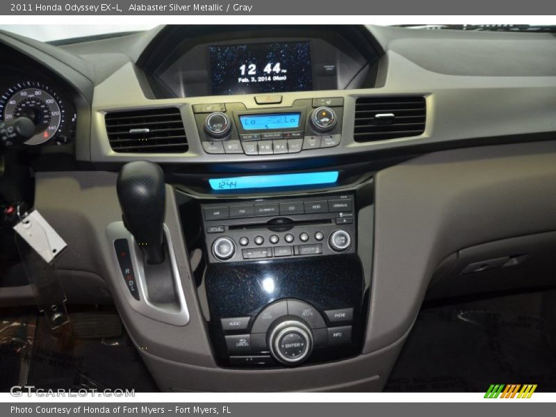 Alabaster Silver Metallic / Gray 2011 Honda Odyssey EX-L