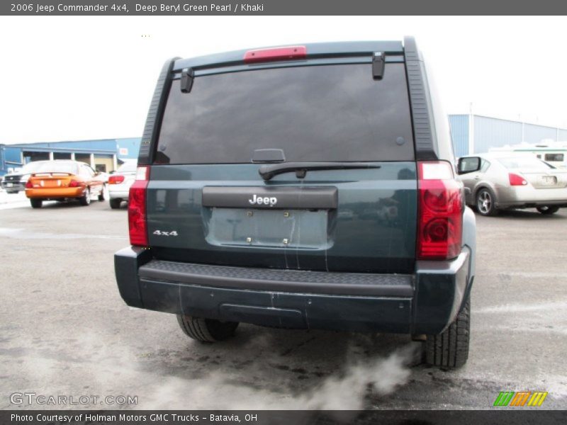 Deep Beryl Green Pearl / Khaki 2006 Jeep Commander 4x4