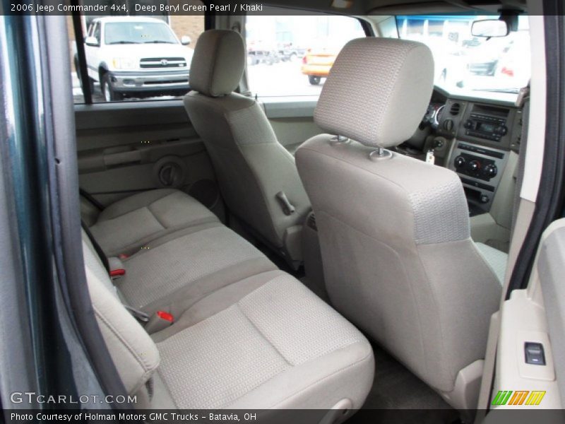Deep Beryl Green Pearl / Khaki 2006 Jeep Commander 4x4