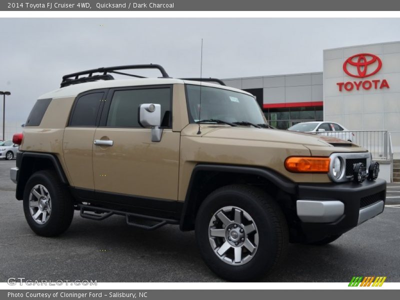 Quicksand / Dark Charcoal 2014 Toyota FJ Cruiser 4WD