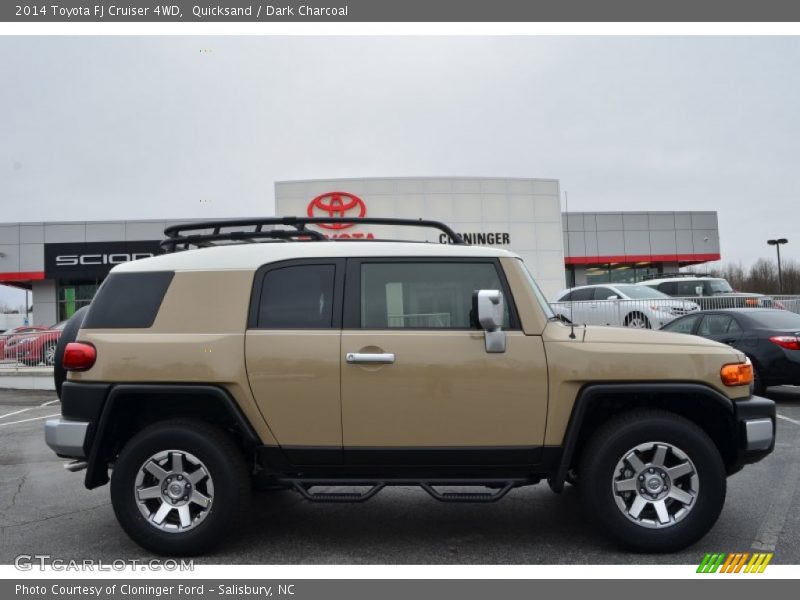 Quicksand / Dark Charcoal 2014 Toyota FJ Cruiser 4WD