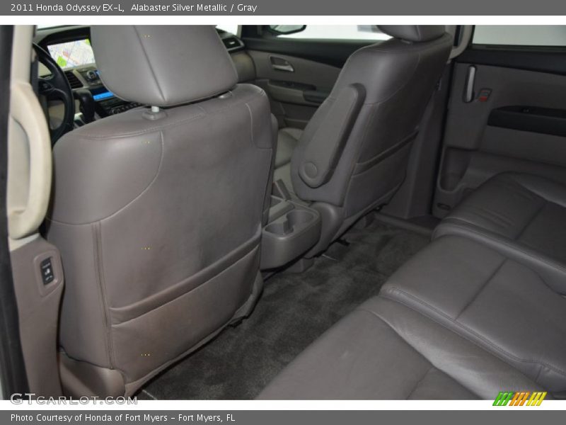 Alabaster Silver Metallic / Gray 2011 Honda Odyssey EX-L