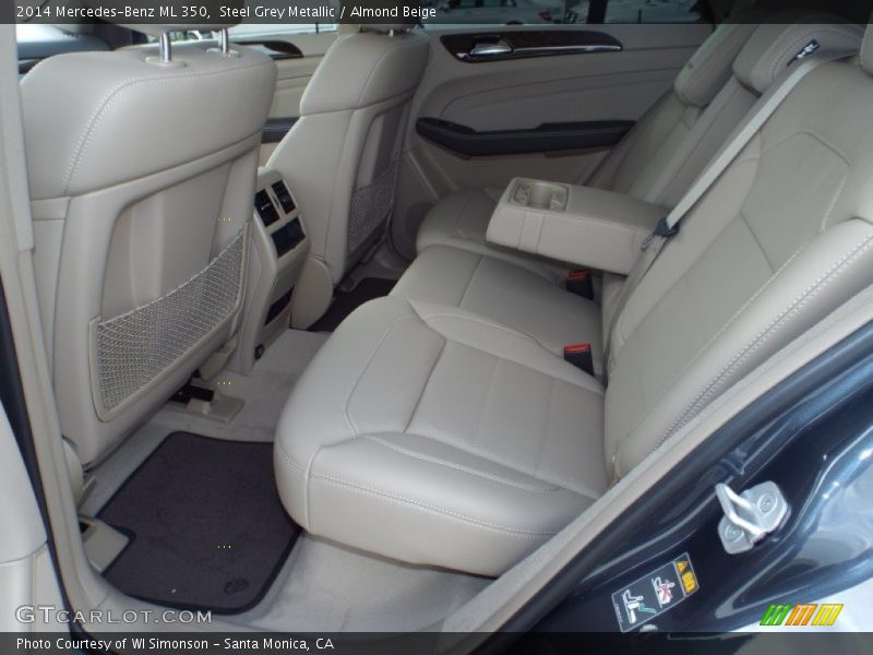 Steel Grey Metallic / Almond Beige 2014 Mercedes-Benz ML 350