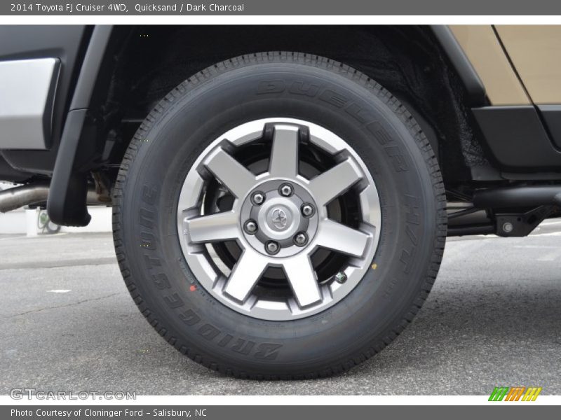  2014 FJ Cruiser 4WD Wheel