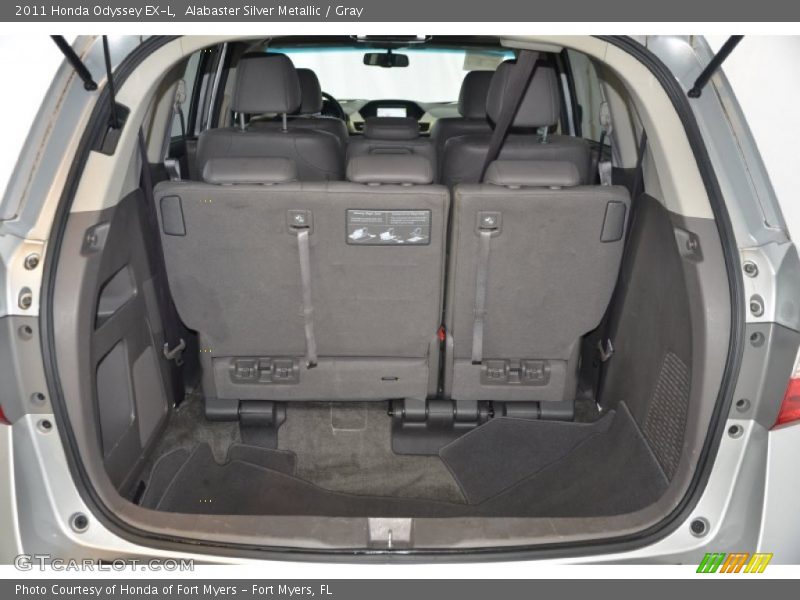 Alabaster Silver Metallic / Gray 2011 Honda Odyssey EX-L