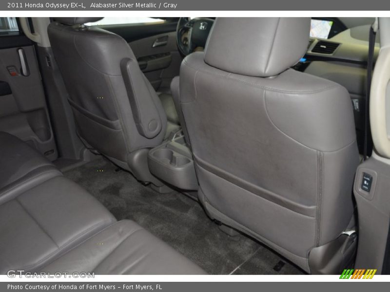 Alabaster Silver Metallic / Gray 2011 Honda Odyssey EX-L