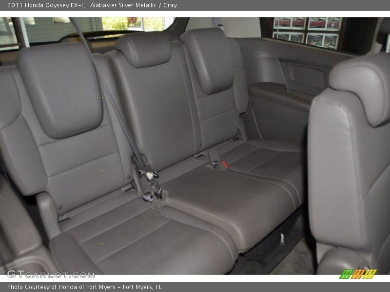 Alabaster Silver Metallic / Gray 2011 Honda Odyssey EX-L