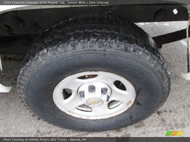 Summit White / Dark Charcoal 2004 Chevrolet Silverado 1500 Regular Cab