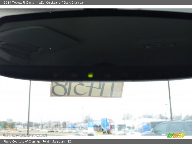 Quicksand / Dark Charcoal 2014 Toyota FJ Cruiser 4WD