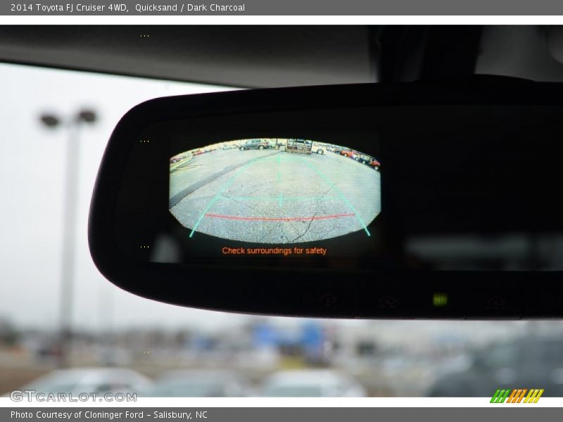 Quicksand / Dark Charcoal 2014 Toyota FJ Cruiser 4WD