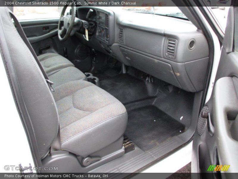 Summit White / Dark Charcoal 2004 Chevrolet Silverado 1500 Regular Cab