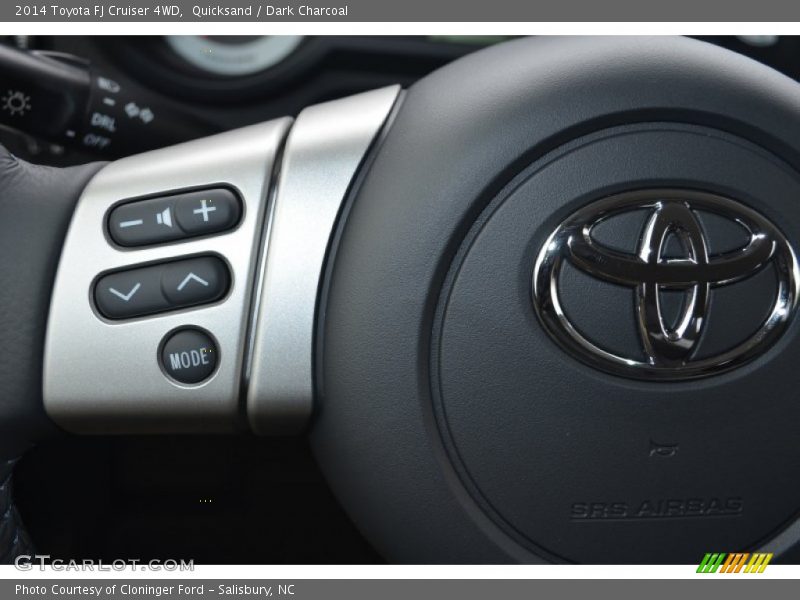 Quicksand / Dark Charcoal 2014 Toyota FJ Cruiser 4WD