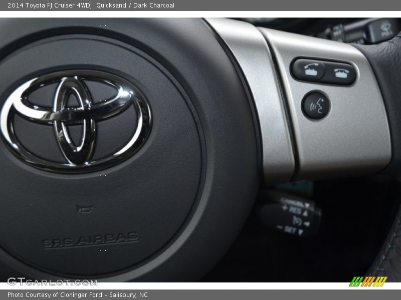Quicksand / Dark Charcoal 2014 Toyota FJ Cruiser 4WD