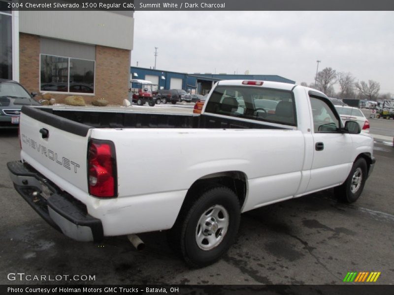 Summit White / Dark Charcoal 2004 Chevrolet Silverado 1500 Regular Cab