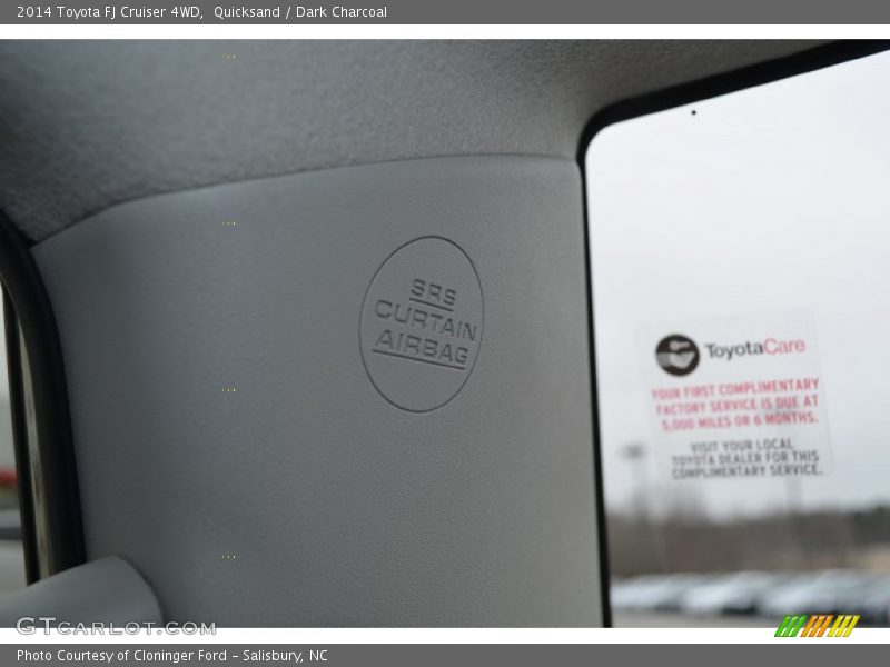 Quicksand / Dark Charcoal 2014 Toyota FJ Cruiser 4WD