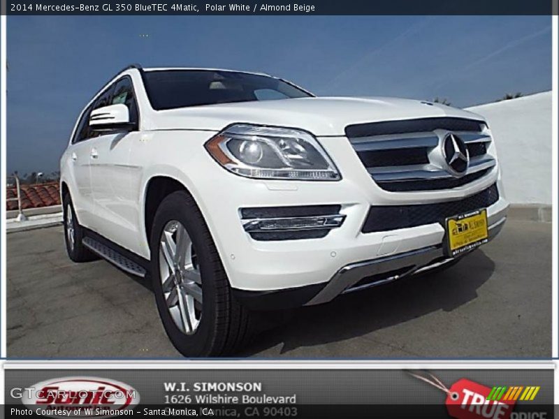 Polar White / Almond Beige 2014 Mercedes-Benz GL 350 BlueTEC 4Matic