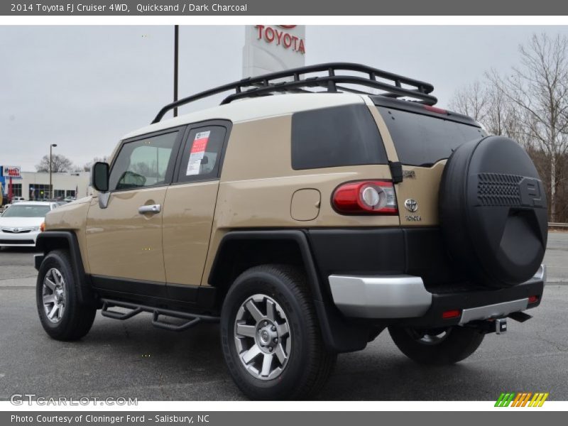 Quicksand / Dark Charcoal 2014 Toyota FJ Cruiser 4WD