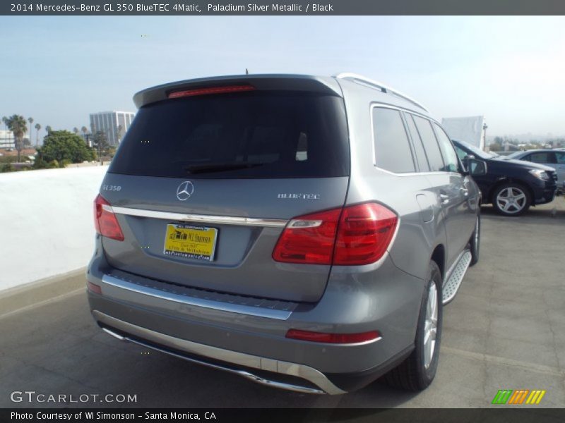 Paladium Silver Metallic / Black 2014 Mercedes-Benz GL 350 BlueTEC 4Matic