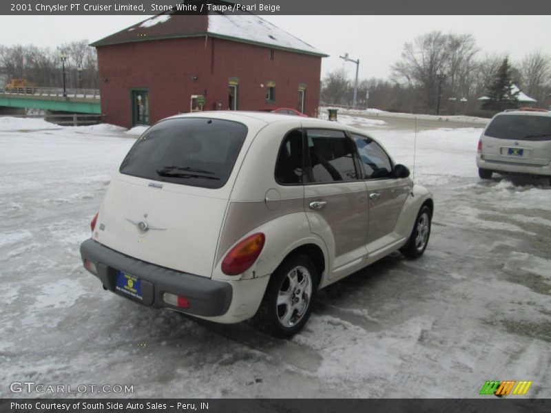Stone White / Taupe/Pearl Beige 2001 Chrysler PT Cruiser Limited