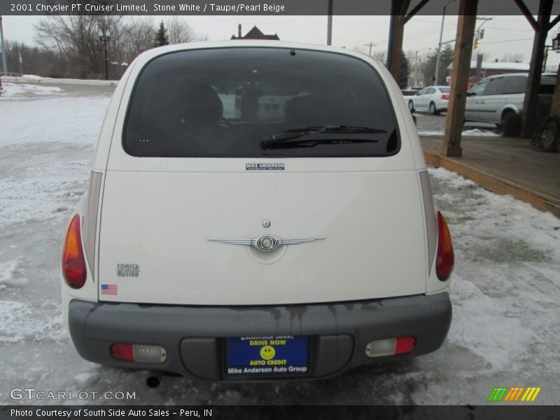 Stone White / Taupe/Pearl Beige 2001 Chrysler PT Cruiser Limited