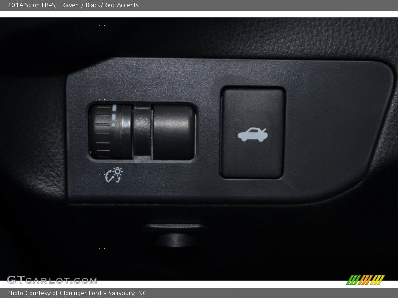 Controls of 2014 FR-S 