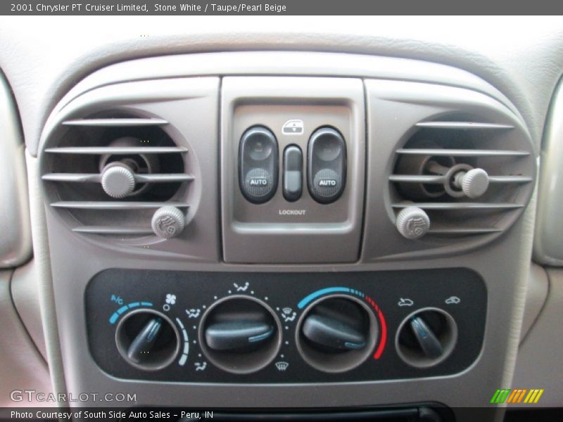 Stone White / Taupe/Pearl Beige 2001 Chrysler PT Cruiser Limited
