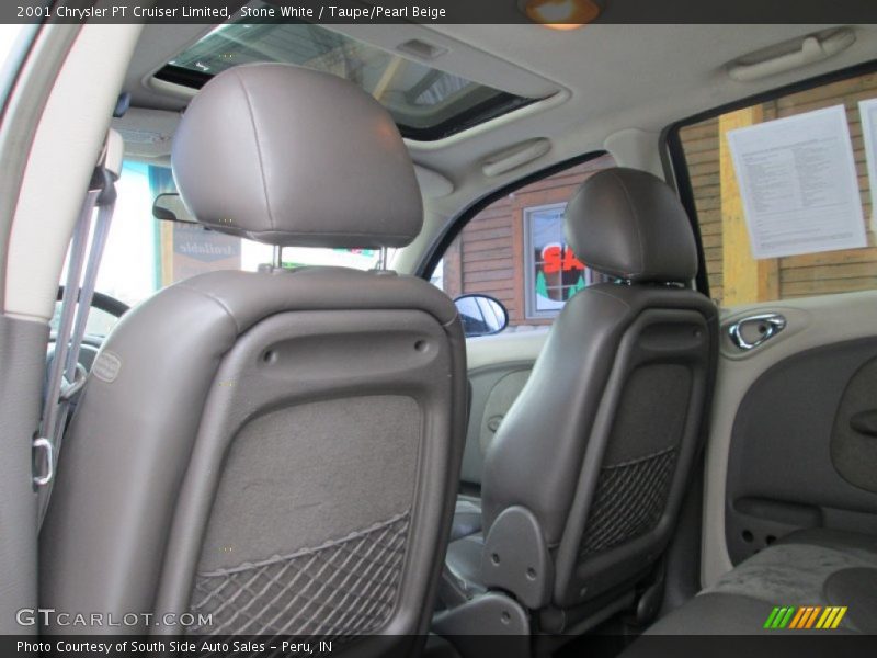 Stone White / Taupe/Pearl Beige 2001 Chrysler PT Cruiser Limited