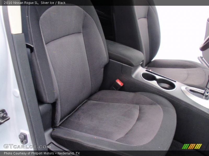 Silver Ice / Black 2010 Nissan Rogue SL
