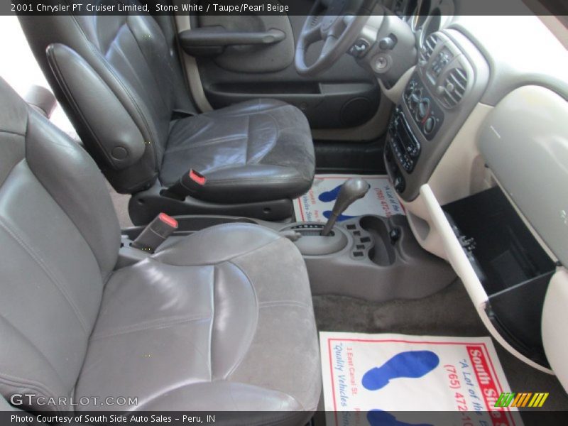 Stone White / Taupe/Pearl Beige 2001 Chrysler PT Cruiser Limited