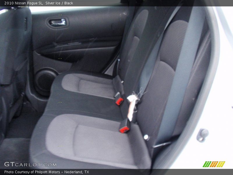 Silver Ice / Black 2010 Nissan Rogue SL