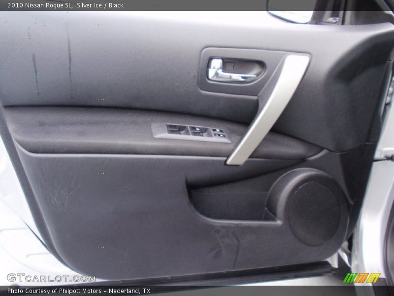 Silver Ice / Black 2010 Nissan Rogue SL
