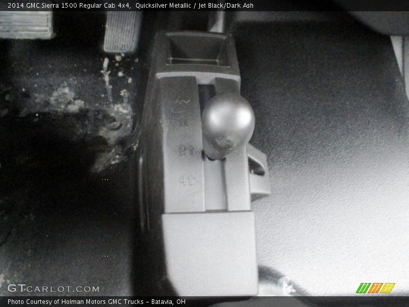 Quicksilver Metallic / Jet Black/Dark Ash 2014 GMC Sierra 1500 Regular Cab 4x4