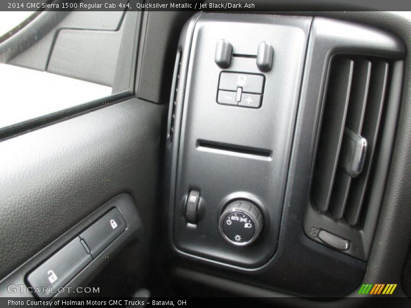 Quicksilver Metallic / Jet Black/Dark Ash 2014 GMC Sierra 1500 Regular Cab 4x4