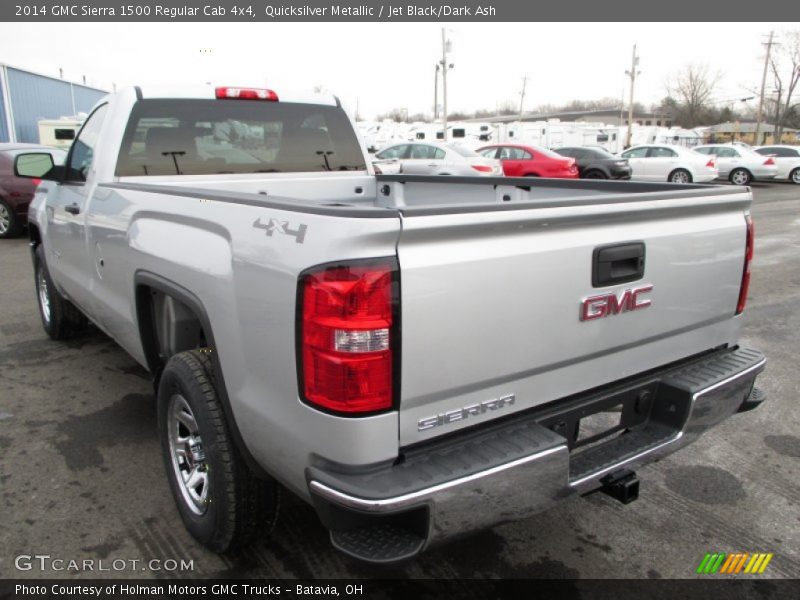 Quicksilver Metallic / Jet Black/Dark Ash 2014 GMC Sierra 1500 Regular Cab 4x4