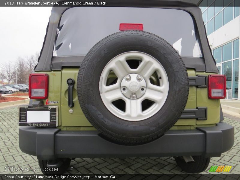 Commando Green / Black 2013 Jeep Wrangler Sport 4x4