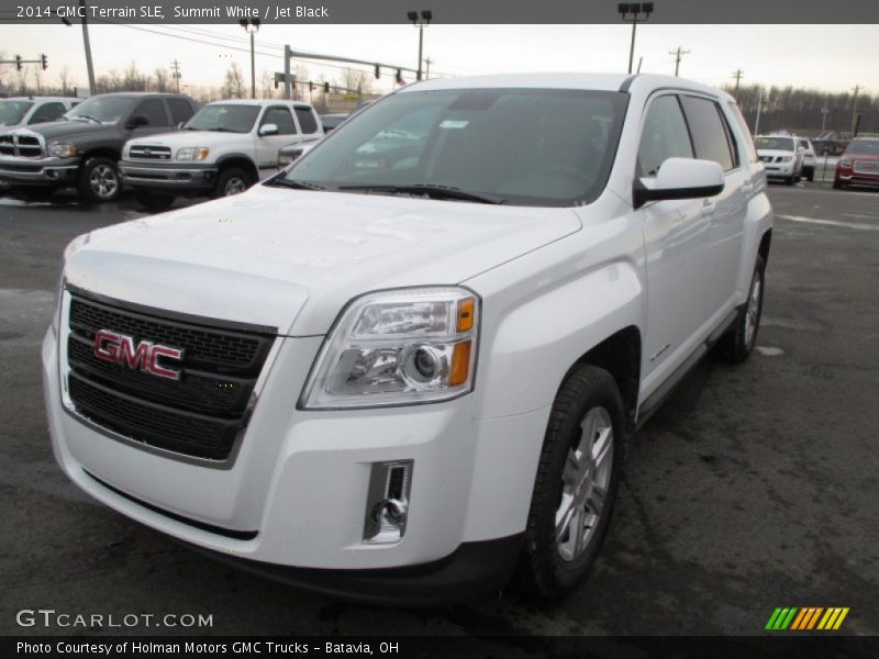 Summit White / Jet Black 2014 GMC Terrain SLE