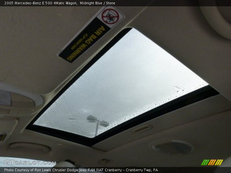 Midnight Blue / Stone 2005 Mercedes-Benz E 500 4Matic Wagon