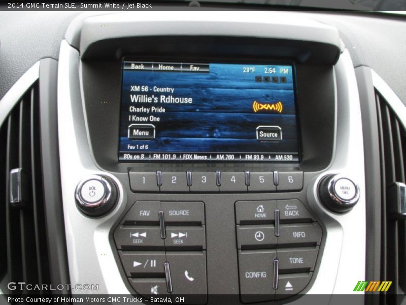 Summit White / Jet Black 2014 GMC Terrain SLE