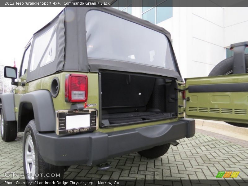 Commando Green / Black 2013 Jeep Wrangler Sport 4x4