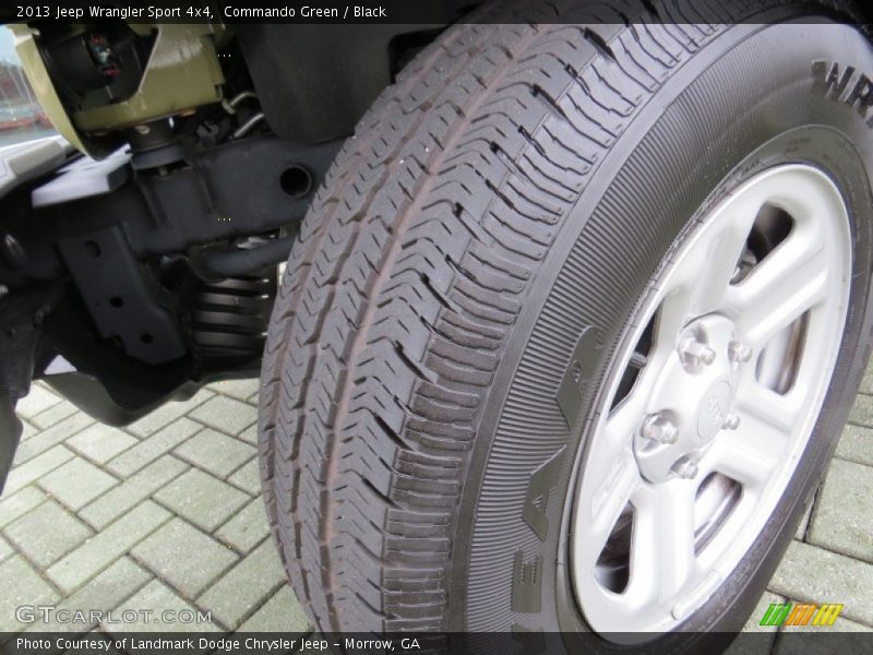 Commando Green / Black 2013 Jeep Wrangler Sport 4x4