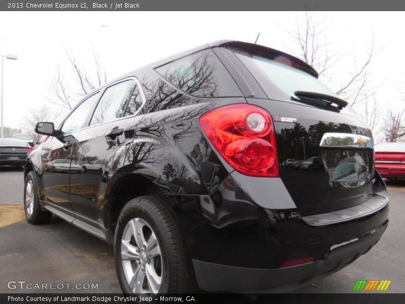 Black / Jet Black 2013 Chevrolet Equinox LS