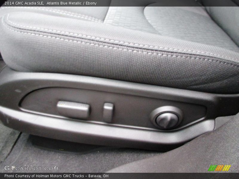 Atlantis Blue Metallic / Ebony 2014 GMC Acadia SLE