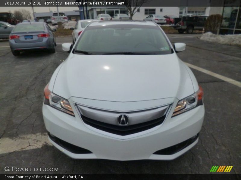 Bellanova White Pearl / Parchment 2013 Acura ILX 2.0L Technology