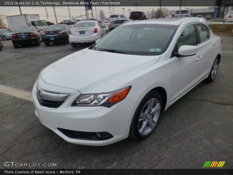 Bellanova White Pearl / Parchment 2013 Acura ILX 2.0L Technology
